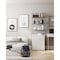 Zenith Metal Zenna Home Satin Nickel Silver Steel Bathroom Spacesaver 2523NN - alternate 2